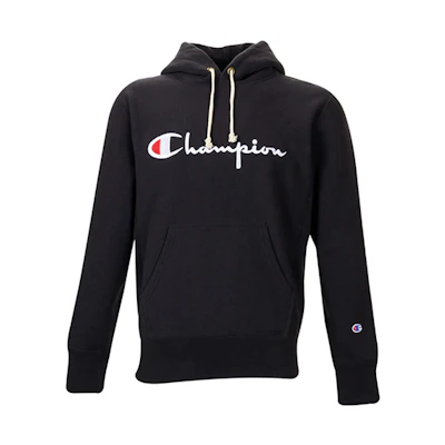 Champion Fleece Pullover Hoodie Black 212574-F19-KK001-NBK
