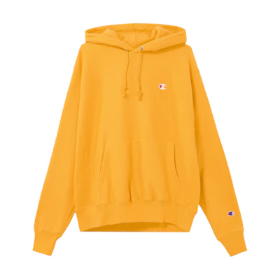 Champion Fleece Pullover Winter Sweatshirt Unisex Yellow GF68-Y06145-BYC