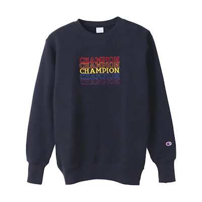Champion Fleece Sweatshirt Japan Edition - Navy C3-S019-M603