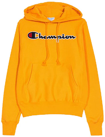 champion-flocked-grass-script-hoodie-yellow-unisex-us-version-gf-68-y07470-byc
