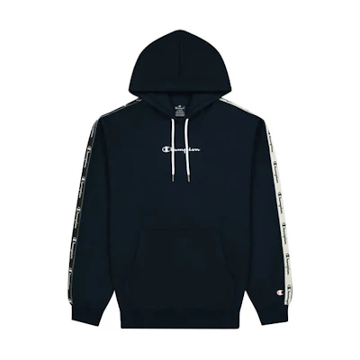 Champion FW21 Logo Tape Hoodie Unisex - US Edition 216559