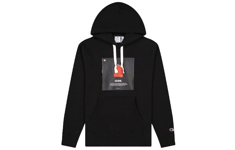 Champion FW21 Printed Pullover Hoodie Unisex US Version 216958