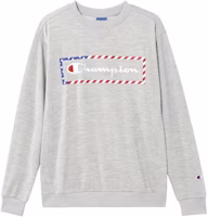 Champion FW21 Script Logo Embroidered Pullover Sweatshirt Unisex C3-RS010 Champion FW21 Script Logo Embroidered Pullover Sweatshirt Unisex C3-RS010