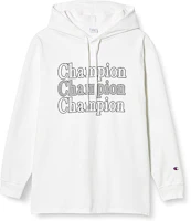 Champion FW21 Triple Letter Print Hoodie Japanese Edition Unisex C3-Q430 Champion FW21 Triple Letter Print Hoodie Japanese Edition Unisex C3-Q430