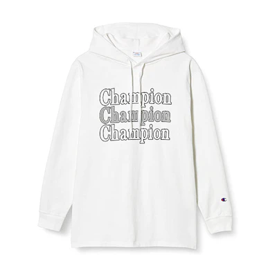 Champion FW21 Triple Letter Print Hoodie Japanese Edition Unisex C3-Q430
