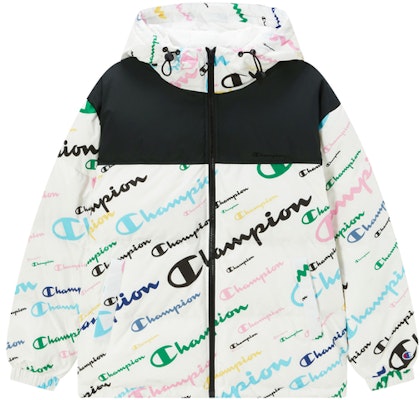 Champion 2022秋冬满版字母Logo连帽羽绒夹克男女宽松款式. UU-WDJ05 Sizing Champion 2022秋冬满版字母Logo连帽羽绒夹克男女宽松款式. UU-WDJ05