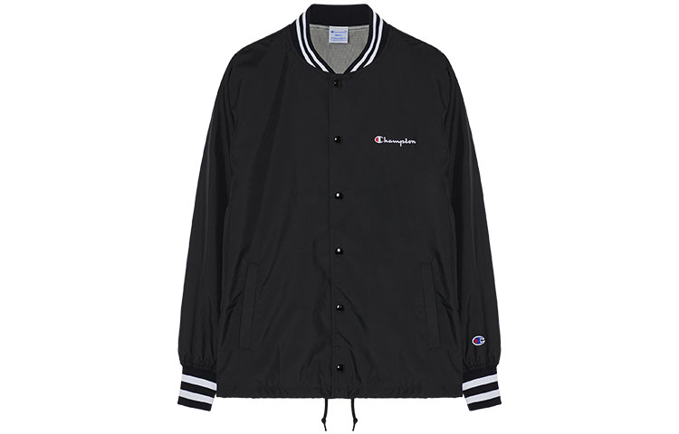 Champion FW22 Basic Striped Baseball Collar Loose Jacket Unisex Japan Edition C3-V602