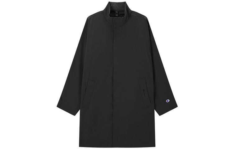 Order Champion FW22 Black Edition Logo Insulated Casual Sports Coat Unisex Japan Edition C3-W614