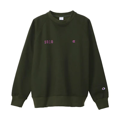Champion FW22 Classic Small C Logo Fleece Crewneck Sweatshirt Japan Unisex Style C3-W026