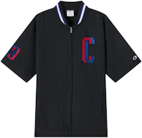 Champion FW22 Embroidered C-Logo Polo Zip-Up Jacket Unisex European Edition EM-XOT02 Champion FW22 Embroidered C-Logo Polo Zip-Up Jacket Unisex European Edition EM-XOT02