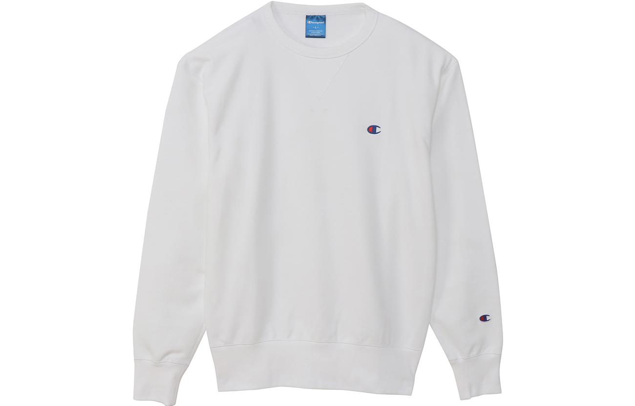 Champion FW22 Embroidered Dual Logo Crewneck Sweatshirt Japan Edition - C3-LS050-010