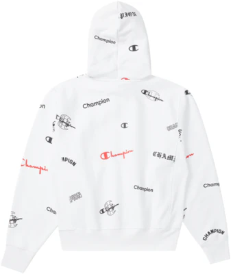 Champion FW22 Embroidered Logo Fleece Pullover Sweatshirt Unisex US Edition UM-VSW09 Lookbook Champion FW22 Embroidered Logo Fleece Pullover Sweatshirt Unisex US Edition UM-VSW09