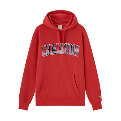 Champion FW22 Embroidered Logo Pullover Hoodie Unisex Casual Style EM-XSW04