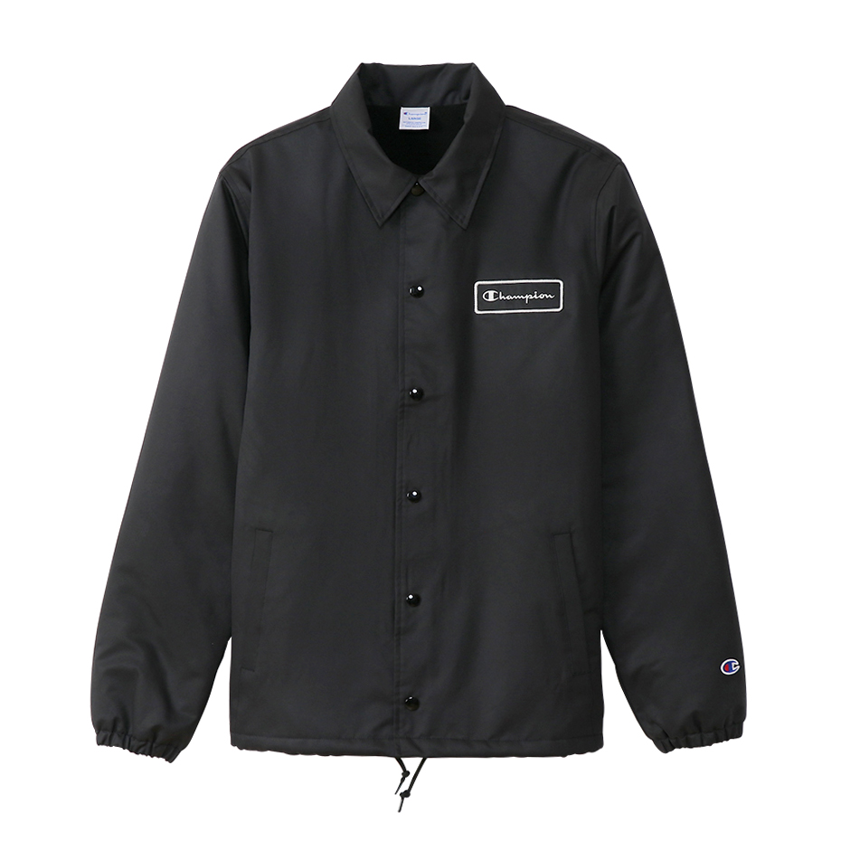 Champion FW22 Fleece Jacket with Script Logo Embroidery Unisex C3-U611-090