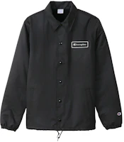 Champion FW22 Fleece Jacket with Script Logo Embroidery Unisex C3-U611-090 Champion FW22 Fleece Jacket with Script Logo Embroidery Unisex C3-U611-090