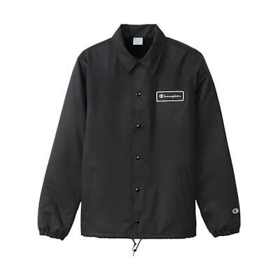 Champion FW22 Fleece Jacket with Script Logo Embroidery Unisex C3-U611-090