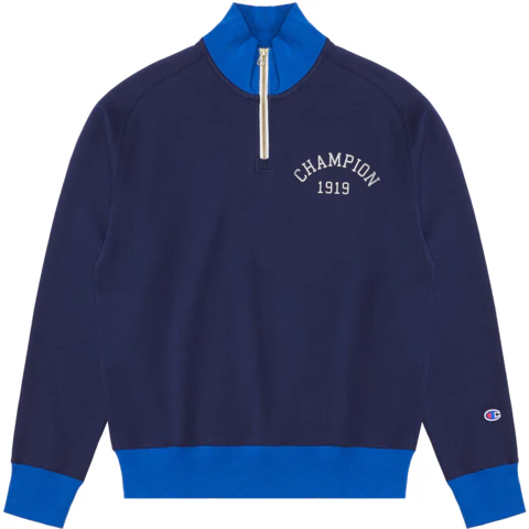 champion-fw-22-golf-colorblock-zip-up-navy-sweatshirt-unisex-japan-edition-c3-wg-406