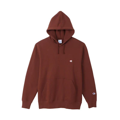 Champion FW22 Japanese Pullover Hoodie with Front Embroidered Logo C3-W101