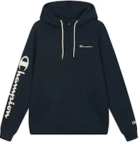 Champion FW22 Legacy Hoodie Thick-Fleece Script Logo Half-Zip Unisex Sweatshirt. EM-WSW09 Champion FW22 Legacy Hoodie Thick-Fleece Script Logo Half-Zip Unisex Sweatshirt. EM-WSW09
