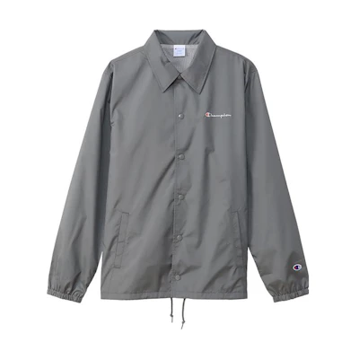 Champion FW22 Logo Embroidered Collared Long Sleeve Jacket C3-W601