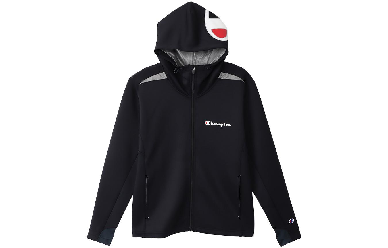 Champion FW22 Logo Print Zip Hoodie Jacket Japan Edition - C3-US101L