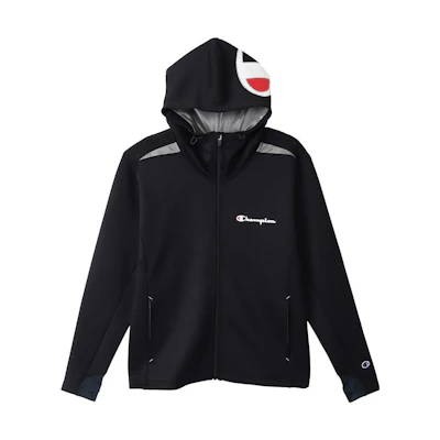 Champion FW22 Logo Print Zip Hoodie Jacket Japan Edition - C3-US101L