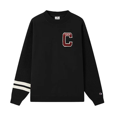 Champion FW22 Rochester Oversized Classic Logo Fleece Sweatshirt Unisex Euro Fit EM-WSW04
