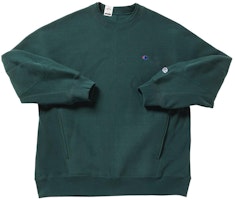 Champion FW22 Small C-Logo Thick Pullover Sweatshirt Unisex Japan Version. C8-W047 Champion FW22 Small C-Logo Thick Pullover Sweatshirt Unisex Japan Version. C8-W047