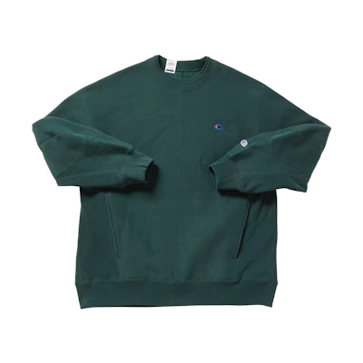 Champion FW22 Small C-Logo Thick Pullover Sweatshirt Unisex Japan Version. C8-W047