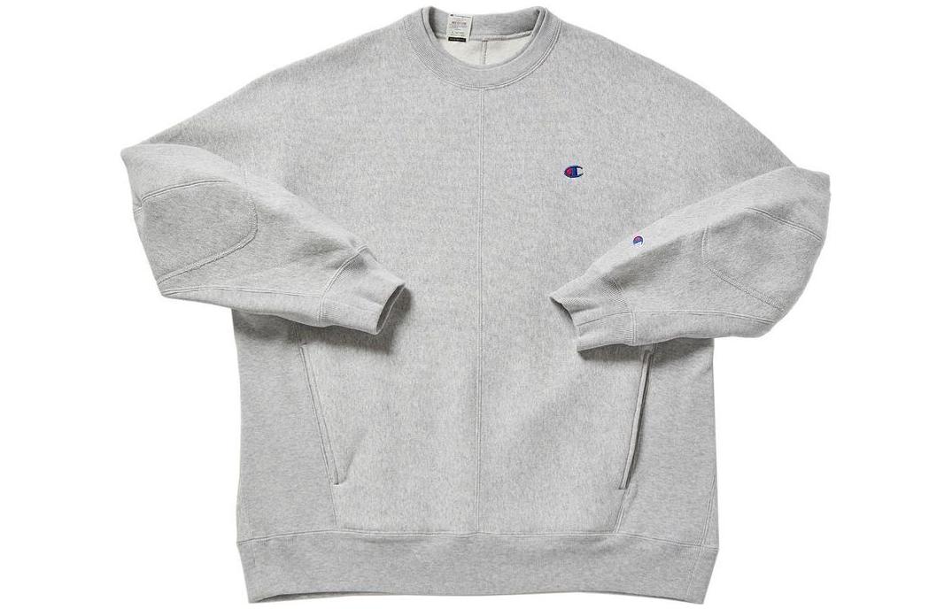 Lookbook Champion FW22 Small C-Logo Thick Pullover Sweatshirt Unisex Japan Version. C8-W047