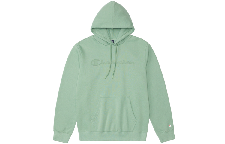 Champion FW22 Thick Fleece Hoodie with Cursive Logo Embroidery Unisex EM-WSW15