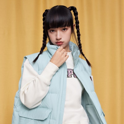 チャンピオン FW22 ユニセックス ミニマリストロゴ ダウンジャケット - ドーパミンルーズフィット UU-WDJ04 8