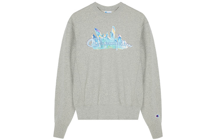 Champion FW22 US Life Series Printed Logo Pullover Unisex Sweatshirt UM-VSW05