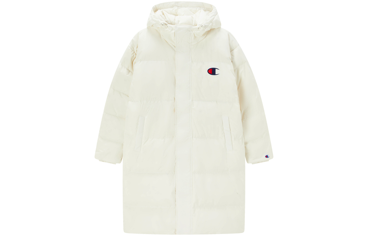 Order チャンピオン FW22 USライフ 無地ロゴパターンフーディー ダウンジャケット 男女兼用 ルーズフィット UU-WDJ02