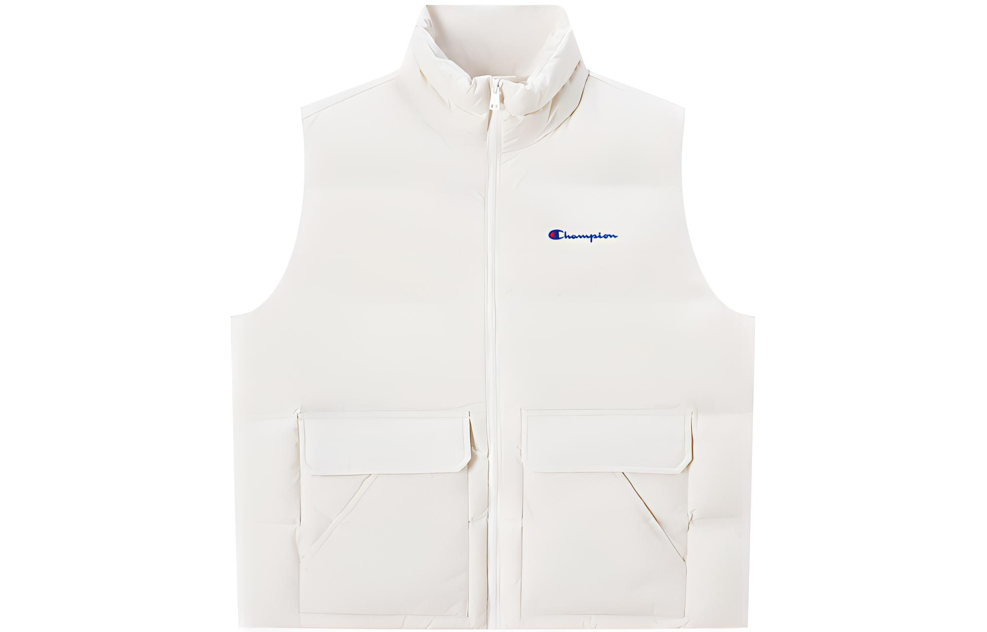 Champion FW23  Life Series Heavyweight Puffer Vest with Embroidered Logo. UM-YDJ02
