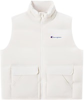 Champion FW23 Life Series Heavyweight Puffer Vest with Embroidered Logo. UM-YDJ02 Champion FW23 Life Series Heavyweight Puffer Vest with Embroidered Logo. UM-YDJ02