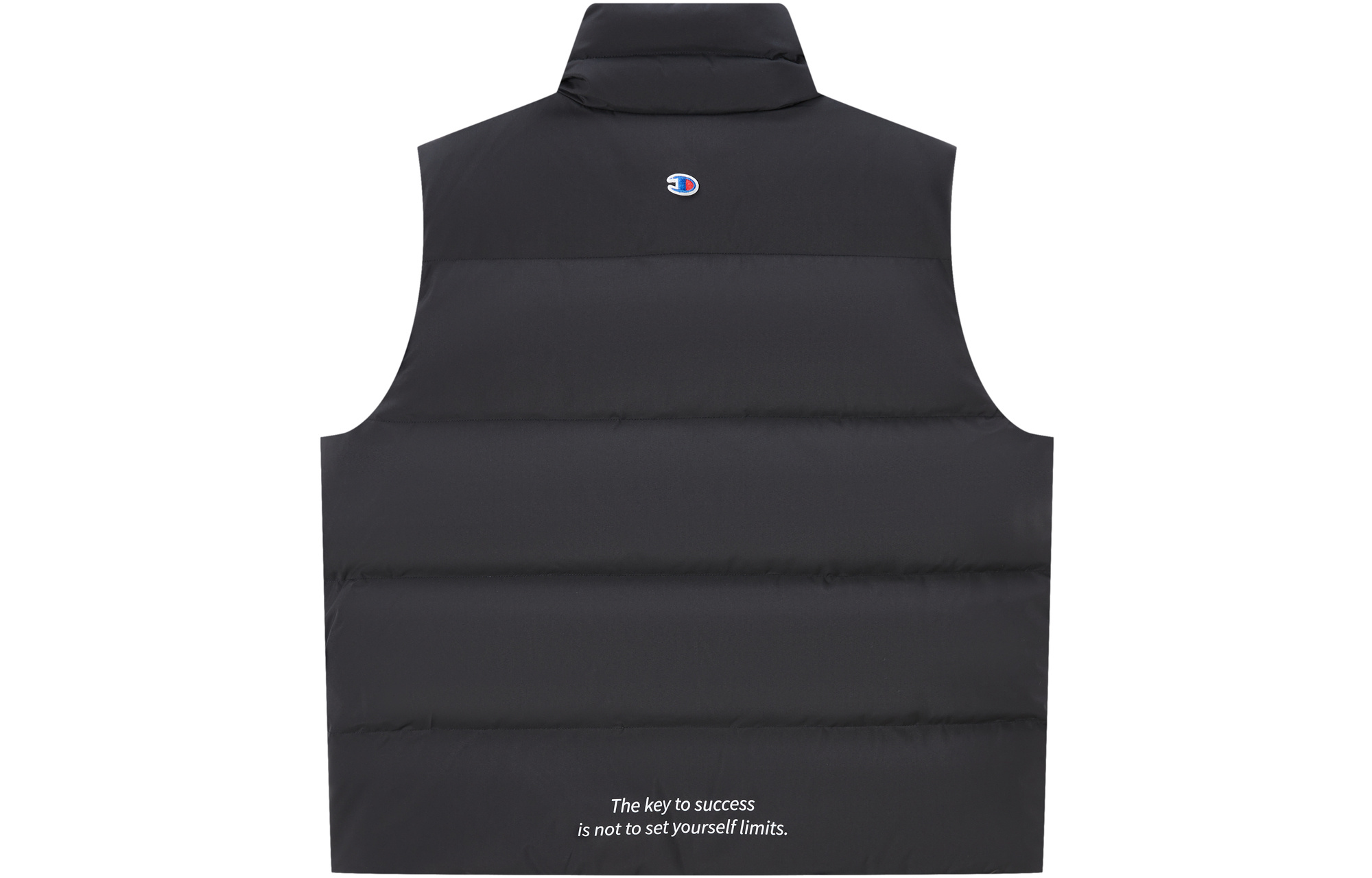 Lookbook 챔피언 FW23 라이프 시리즈 헤비웨이트 자수 로고 패딩 베스트. UM-YDJ02