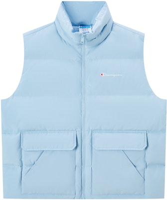 챔피언 FW23 라이프 시리즈 헤비웨이트 자수 로고 패딩 베스트. UM-YDJ02 1