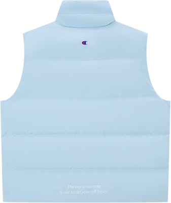 챔피언 FW23 라이프 시리즈 헤비웨이트 자수 로고 패딩 베스트. UM-YDJ02 2