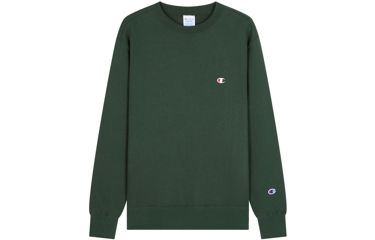 Champion FW23 Basic Series Fleece Crewneck Sweatshirt Unisex Small C-Logo Design C3-Y037