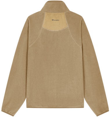 Champion FW23 Jaket Fleece Half-Zip Hitam Unisex Edisi Jepang Casual C3-Y022 Lookbook Champion FW23 Jaket Fleece Half-Zip Hitam Unisex Edisi Jepang Casual C3-Y022