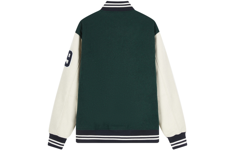 Cheap Champion FW23 Campus Collection Thick Patchwork Varsity Baseball Jacket Unisex C3-Y606