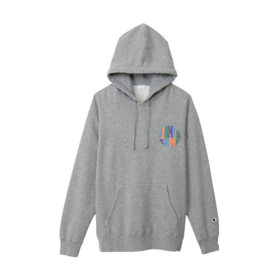 Champion FW23 Campus Printed Logo Fleece Sweatshirt Unisex Japan Edition C3-X102