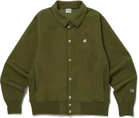 Champion FW23 刺繡卡其長袖襯衫外套 男女款 CKTS3F841K2 Buy Champion FW23 刺繡卡其長袖襯衫外套 男女款 CKTS3F841K2