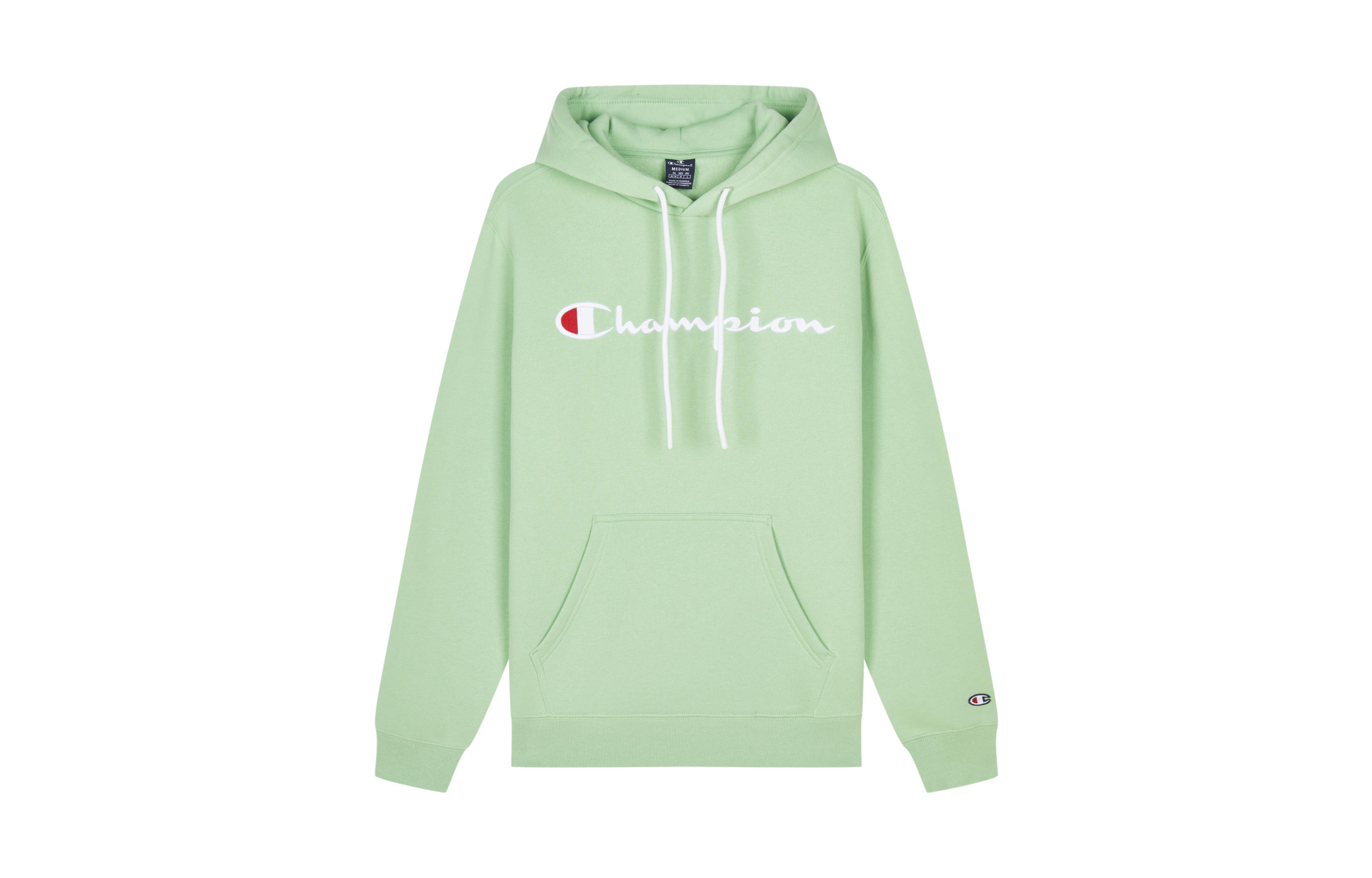 Champion FW23 Legacy Embroidered Logo Hoodie - Fleece, Unisex, Casual Streetwear EM-YSW16
