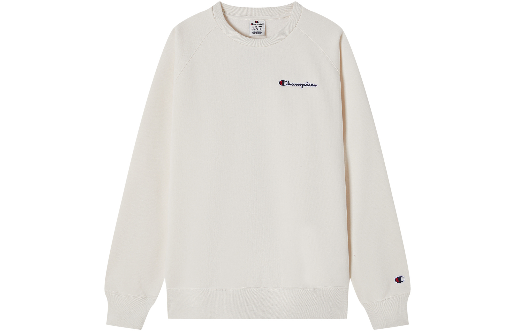Champion FW23 Logo Crewneck Sweatshirt - Unisex Casual Pullover No Hoodie EM-YSW35