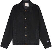 Champion FW23 Premium Corduroy Jacket Unisex Relaxed Fit Casual Outerwear EM-YOT01 Champion FW23 Premium Corduroy Jacket Unisex Relaxed Fit Casual Outerwear EM-YOT01