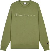 Champion FW23 Rochester Embroidered Logo Crewneck Sweatshirt Unisex Pullover EM-YSW28 Champion FW23 Rochester Embroidered Logo Crewneck Sweatshirt Unisex Pullover EM-YSW28