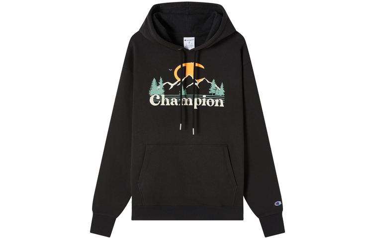 Champion FW23 Rochester Fleece Pullover Hoodie Unisex Mountain Style Casual Wear UM-YSW14