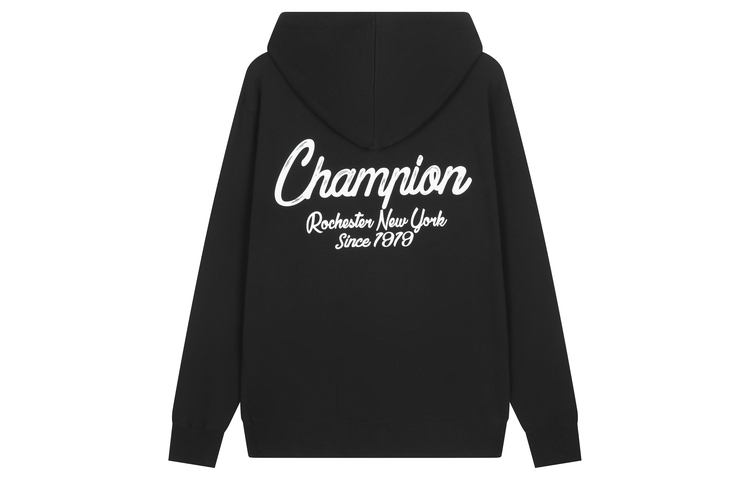Champion FW24 Basic Hoodie Dual Logo Print Unisex Japanese Edition Casual Wear U4CSWJM061